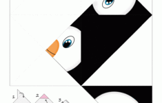 Corner Bookmark Penguin free Printable