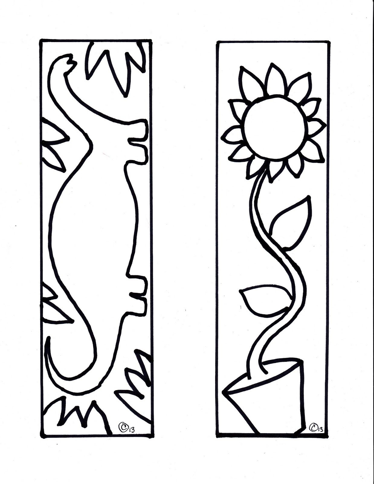 Create A One Of A Kind Zentangle Bookmark With Free Printable 