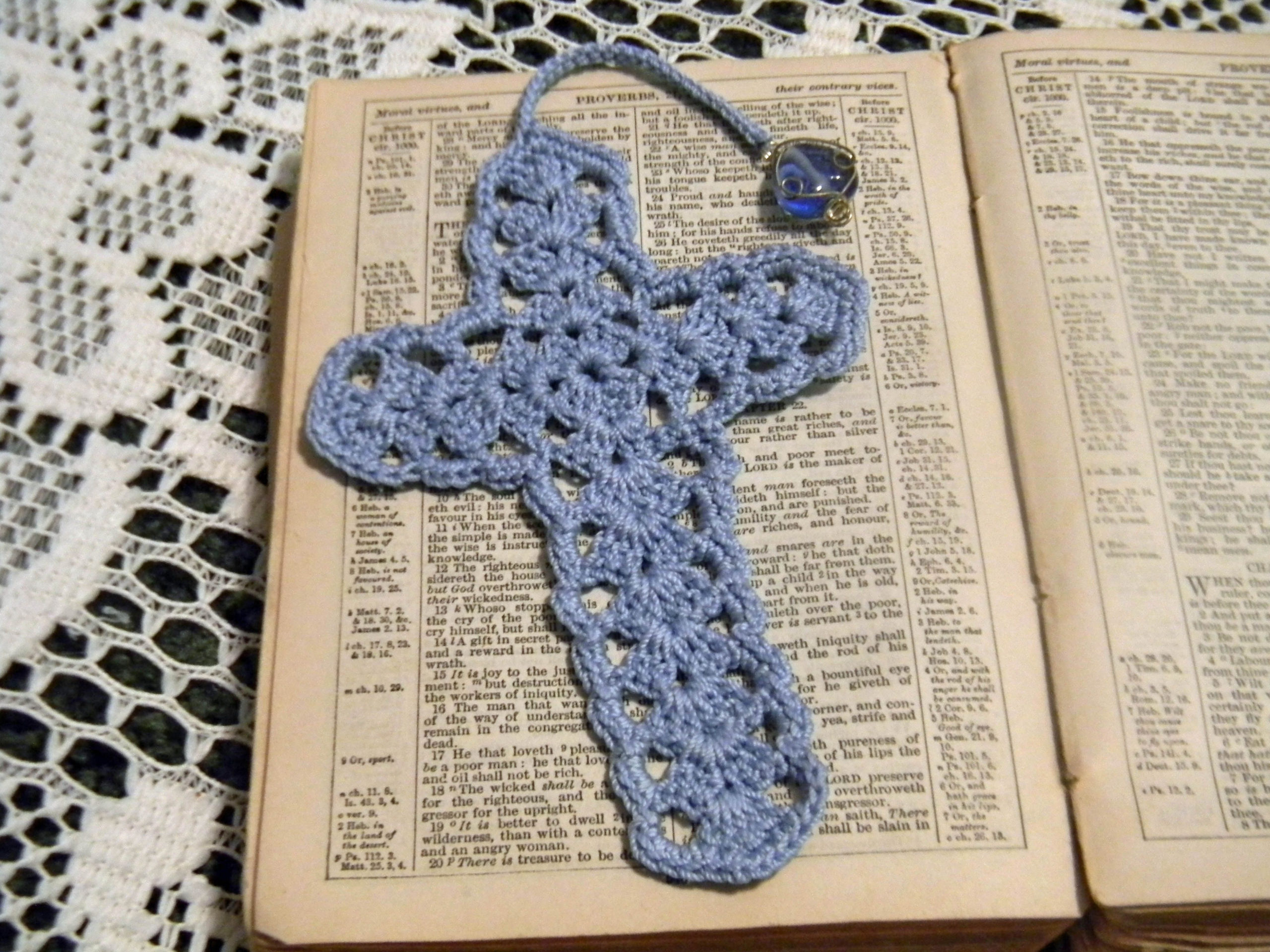 Crochet Bookmark Cross Ajilbab Portal Crochet Cross Crochet 