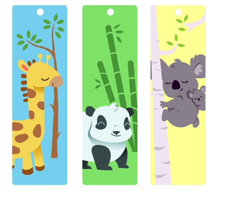 Cute Bookmarks For Kids Printable Cute Bookmarks For Kids That You 