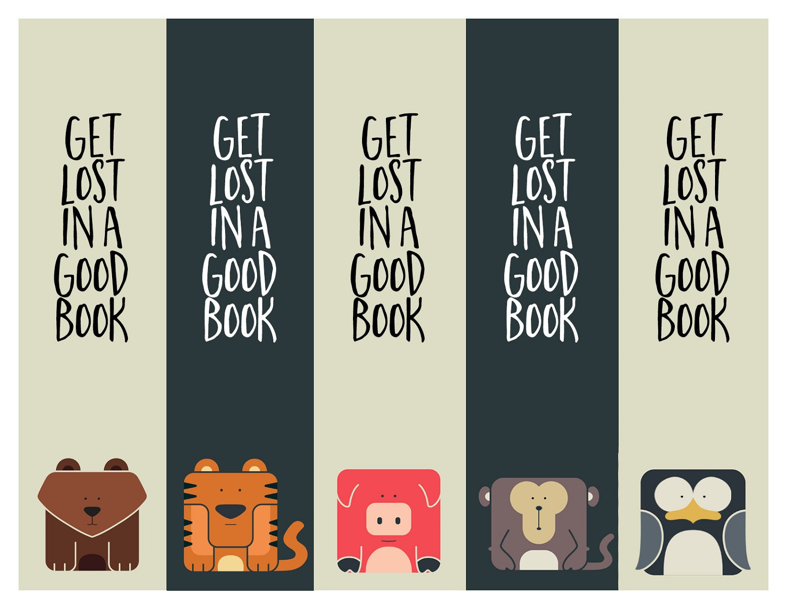 Cute Printable Bookmarks Ready To Print 101 Activity