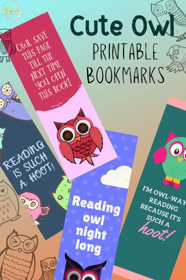 Cute Printable Owl Bookmarks For Kids Bookmarks Kids Free Printable 