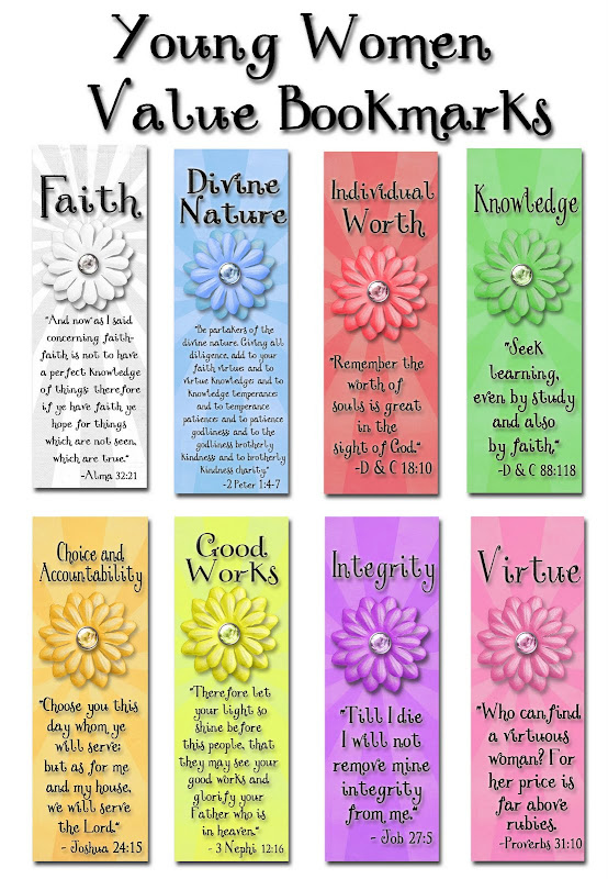 FREE Printable Bookmarks For Women