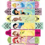 Disney Princess Bookmarks Birthday Party Loot Bag DIY By Aluminumguy