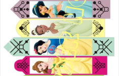 Disney Princess Bookmarks Birthday Party Loot Bag DIY By Aluminumguy