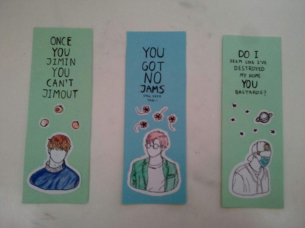 DIY Aesthetic BTS Bookmarks K Pop Amino