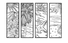 DIY Bookmarks Set Of 4 Instant Download Gifts For Etsy In 2021