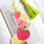 DIY Fruit Bookmark Free Printable Template