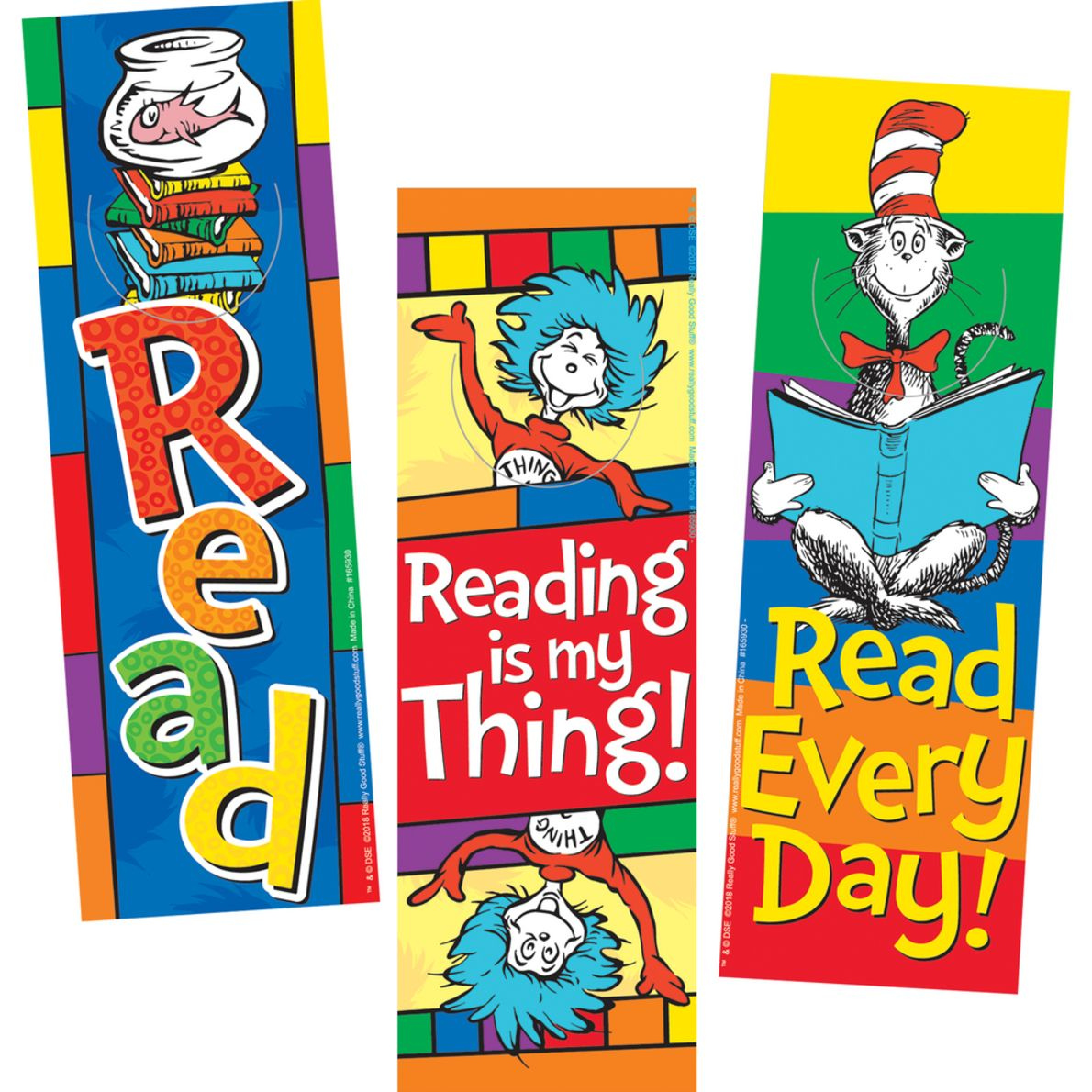 Dr Seuss Bookmarks 36 Bookmarks