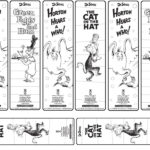 Dr Seuss Printable Bookmarks To Color Dr Seuss Activities Dr Seuss