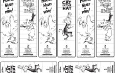 Dr Seuss Printable Bookmarks To Color Dr Seuss Activities Dr Seuss