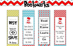 Dr Seuss Printable Bookmarks To Color Food Ideas