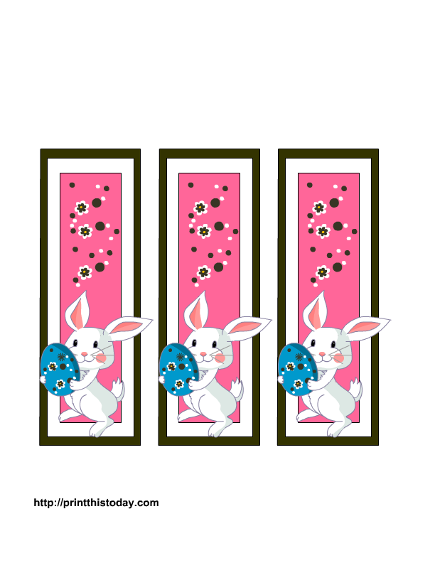 Easter Printables Free Bookmarks Easter Gift Tag