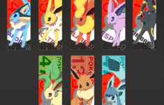 Eeveelution Bookmarks By Kureculari On DeviantArt