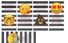 Emoji Bookmarks Free Printable Bookmarks Paper Trail Design