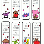 ENGLISH FUN FAN CLUB VALENTINE S DAY BOOKMARKS