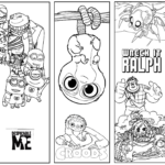 Excellent Bookmark Coloring Pages On Inspiration Gallery Collections