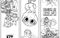 Excellent bookmark coloring pages on inspiration gallery collections