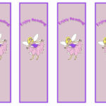 Fairy Bookmarks Birthday Printable