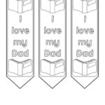 Father S Day Colouring Bookmarks SB5623 SparkleBox Coloring