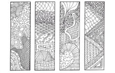 Free Coloring Pages For Adults Bookmarks Coloring Home
