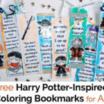 Free Harry Potter Inspired Coloring Bookmarks For All Rock Your