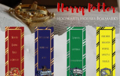 FREE Harry Potter Printable Bookmarks The Quiet Grove