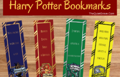 FREE Harry Potter Printable Bookmarks The Quiet Grove