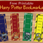 FREE Harry Potter Printable Bookmarks The Quiet Grove