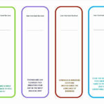 Free Memorial Bookmark Templates Bookmark Template Free Printable