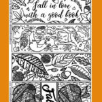 Free Printable Autumn Bookmarks To Colour Mum In The Madhouse