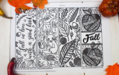 Free Printable Autumn Bookmarks To Colour Mum In The Madhouse