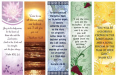 Free Printable Bible Bookmarks Templates Free Printable