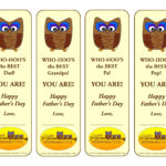 FREE Printable Bookmarks For Father S Day Easy Gift To Go With A Great