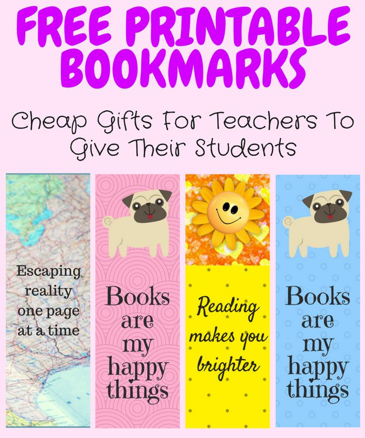 Free Printable Bookmarks For Students From Teachers Cassie Smallwood 