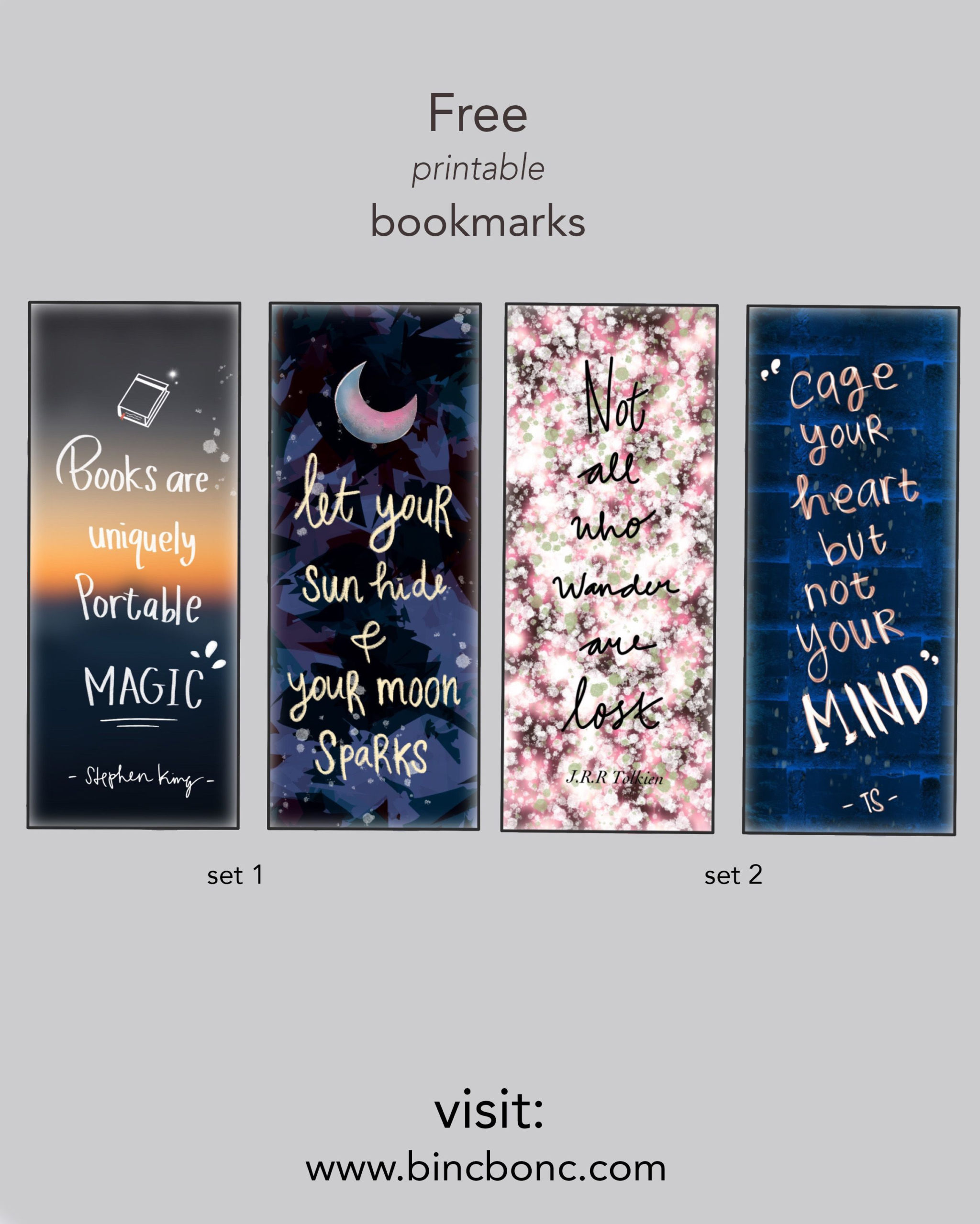 FREE Printable Bookmarks Free Printable Bookmarks Bookmarks Cool 