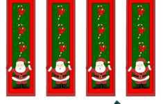 Free Printable Christmas Bookmarks