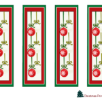 Free Printable Christmas Bookmarks