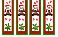 Free Printable Christmas Bookmarks