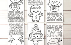 Free Printable Christmas Bookmarks Artsy fartsy Mama