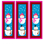 Free Printable Christmas Bookmarks Christmas Bookmarks Christmas
