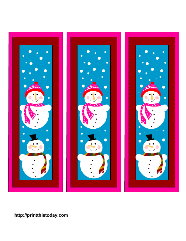 Free Printable Christmas Bookmarks Christmas Bookmarks Christmas 