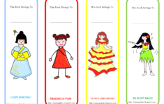Free Printable Cute Girls Bookmark Parenting Times