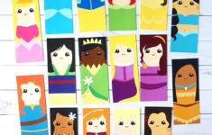 Free Printable Disney Princess Bookmarks Artsy fartsy Mama