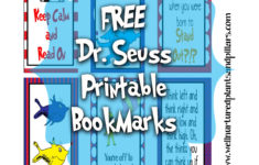 FREE Printable Dr Seuss Bookmarks Marcadores De Libros Cosas De La