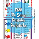 FREE Printable Dr Seuss Bookmarks Marcadores De Libros Cosas De La