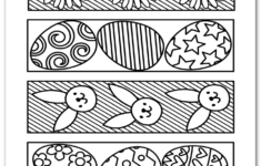 Free Printable Easter Coloring Bookmarks Coloring Bookmarks Coloring