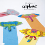 Free Printable Elephant Bookmarks
