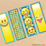 Free Printable Emoji Bookmarks Emoji Bookmarks Bookmarks Kids Emoji