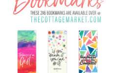 Free Printable Inspirational Quote Bookmarks The Cottage Market
